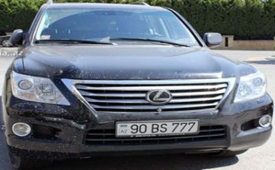 Nadiq Qafarzadənin maşını cərimə meydançasına aparıldı