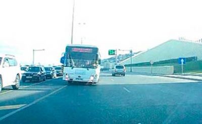 Bakıda avtobus sürücüsü ölüm saçır