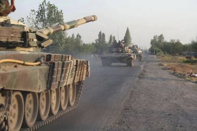 T-90 tanklarımız Ağdamda