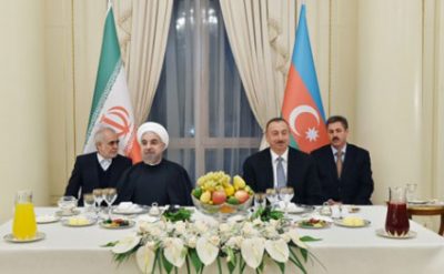Həsən Ruhani şərəfinə ziyafət təşkil edildi