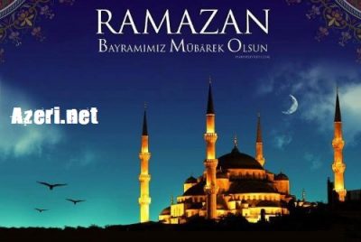 Ramazan Bayramınız mübarək