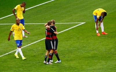 Braziliya: 0 - Almaniya: 5