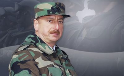 Prezident İlham Əliyev cəbhədə