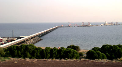 Kulevi terminalının yükdaşınma həcmi 6 milyon tona catıb