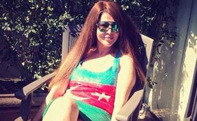 Aygün Kazımova Azerbaycan Bayrağı mahnısı gelir