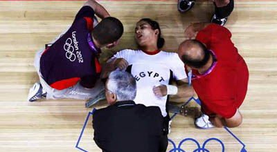 Olimpiadada dəhşət anları