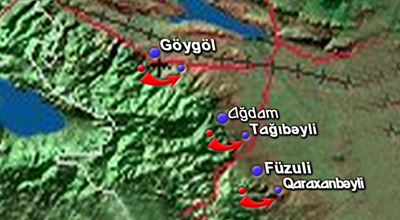 Atəşkəs üç istiqamətdə pozulub
