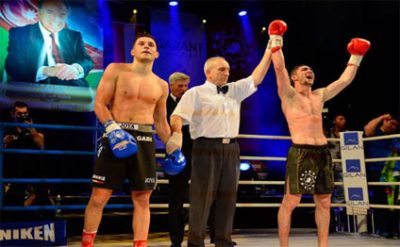 Kikboksçular artıq yeni zalda meşq edecekler