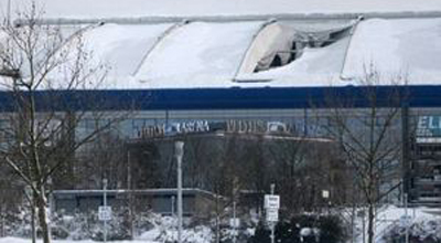 “Şalke-04”ün stadionu çökdü