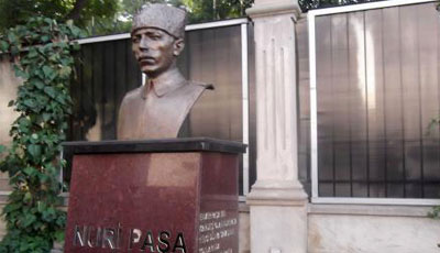 Azərbaycanda Nuru Paşaya abidə qoyuldu