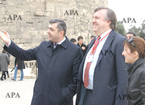 UNESCO baş direktorunun müavini İçərişəhərdə olub