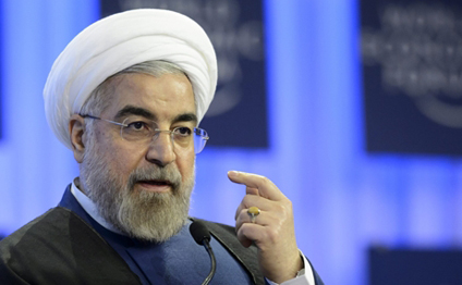 Həsən Ruhani ilə görüş başladı