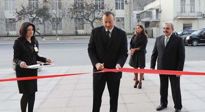 Qəbələdə yeni avtovağzal binasının açılışı olub