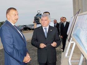 İlham Əliyev Bakıda aparılan abadlıq işləri ilə tanış olub