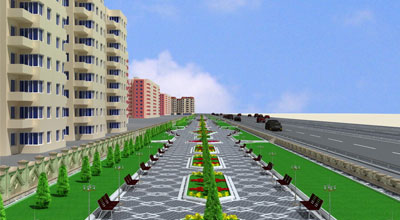 Bakıda möhtəşəm park tikilir