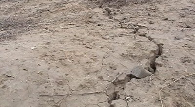Şamaxıda sürüşmə: 50 ev yararsız hala düşüb