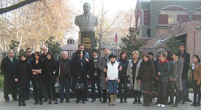 Gürcüstanda Heydər Əliyevin anım mərasimi keçirilib