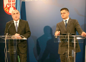 E. Məmmədyarov Serbiyada rəsmi səfərdədir