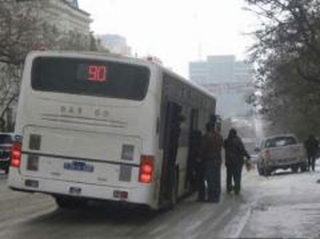 Bu gün Bakıda avtobuslar qısaldılmış qrafiklə işləyəcək