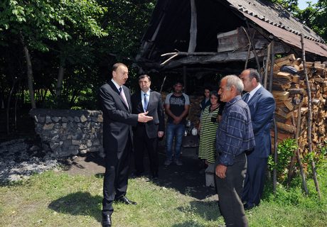 Prezident İlham Əliyev: «Uçan evlərin yerində ən müasir tələblərə cavab verən və sahəsinə görə əvvə