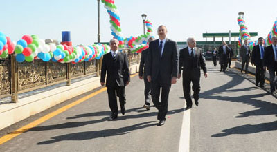 Prezident İlham Əliyev Mərdəkanda olub