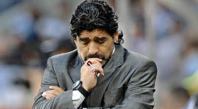 Maradonanı VİP sektora buraxmadılar