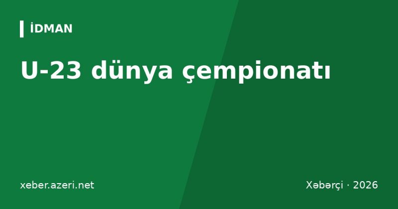 U-23 dünya çempionatı: Günay Qurbanova Las-Veqasda gümüş medal qazandı