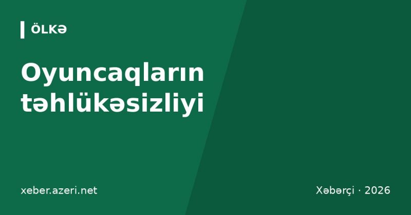 Oyuncaqların təhlükəsizliyi: Nazirlər Kabineti texniki reqlament təsdiqlədi, qadağalar var