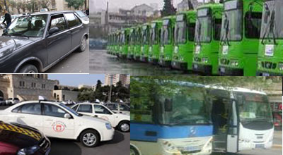 Taksi və avtobusların görünüşü dəyişdiriləcək