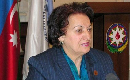 Elmira Süleymanova qebul keçirib