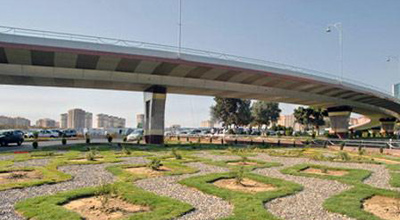 Bu gündən Bakıda bir yol və ən böyük yol ötürücülərindən biri bağlanır