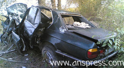 Zərdabda Mercedes aşdı, 1 nəfər ölüb